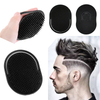 Portable Shampoo Comb Pocket Men Beard Mustache Palm Scalp Massage Black Hair Care Travel Portable Hair Comb Brush Styling Tools
