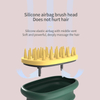 Silicone Massage Shampoo Comb Soft-Tooth Scalp Massage Hair Comb Shampoo Brush Washing Shower Brush Bath Massage Hair Brush