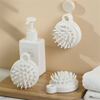 Silicone Head Body To Wash Clean Care Hair Root Itching Scalp Massage Comb Shower Brush Bath Spa Anti-Dandruff Shampoo