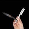 Wooden Trimmer Manual Shaver Professional Straight Edge Zinc Alloy Sharp Barber Razor Folding Shaving Knife Shave Beard Cut