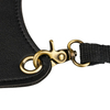 New Design Leather Scissor Pouch Black Barber Scissor Bag For Barber Shop