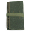 Green Roll Up Bag Garden Repair Tool Scissors Canvas Rolling Tool Bag Case Storage Bags