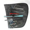 Most Comfortable Multi Funtion Low price Barber Scissors Holster Tool Belt Black Bag Customized Logo Style Rubber Pcs Color
