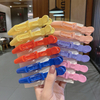 6/9 Pcs Professional Alligator Hair Clip Clamps Hairdressing Salon Hair Grip Crocodile Hairdressing Hair Style Barbers Clips
