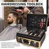 Aluminum Password Hair Cutting Grooming Kit Storage Barbershop Suitcase Hairdressing Toolbox