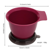 Barber Station Professional Salon Plastic Hair Dye Bowl Hair Dyeing Scale Mixed Coloring Bowl