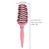 Boar Bristle Massage Vented Curved Detangling Hair Comb for Women Salon Hairdressing Hair Brush