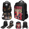 Hairdressing Barber Travel Backpack Professional Barber Clipper Comb Tool Storage Bag