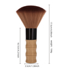 Large Soft Salon Tool Barber Brush for Hair Cutting Neck and Face Cleaning Sweep Neck Duster Brush