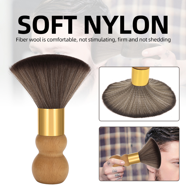 Hairdressing Product Hair Cutting Neck Brush Salon Cleaning Sweep Broken Hair Barber Neck Duster Brush