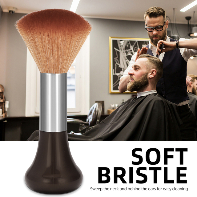 Neck Duster Ergonomic Soft Bristle Shaving Brush for Comfortable and Smooth Shaving Neck Duster Brush