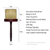 Long Wooden Hair Brush 