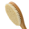 Brown Wooden Handle Beard Brush