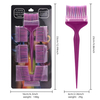 Barber Hair Color Applicator Kit Hair Tint Dyeing Brush for Perming Replaceable Head Dye Brush Set