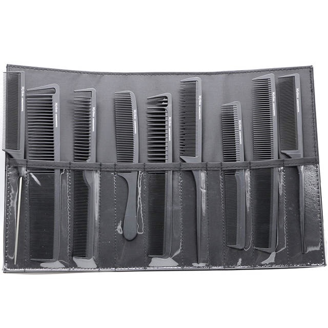 Comb Set 9PCS Barber Cutting Combs