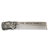 Amazon hot sale new fashion beard metal comb shaping beard comb for mens care