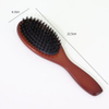 Wholesale Brown Barber Brush Men's Beard Styling Brush Anti-Static Beard Brush