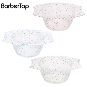 Pink Salon Hairdressing Plastic Coloring Tool Bowl Beauty Barber Hair Dying Mixing Bowl