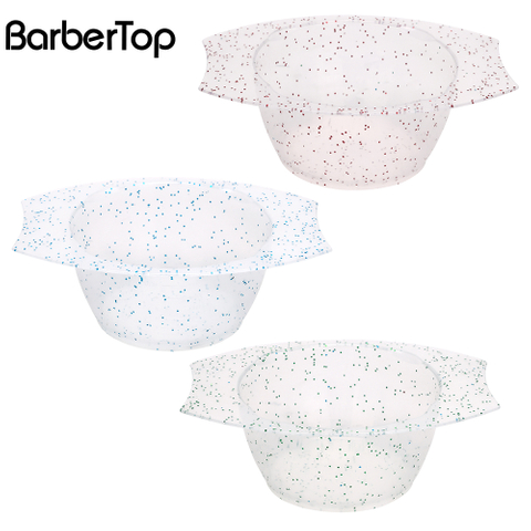 Pink Salon Hairdressing Plastic Coloring Tool Bowl Beauty Barber Hair Dying Mixing Bowl