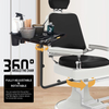 Hairdressing Barber Chair Tray Accessories Hair Salon Tools Rotation Storage Tray