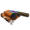 Salon Leather Belt Pouch for Hairdresser Small Leather Pouches Leather Genuine Bag