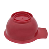Salon Accessories Plastic Cream Color Hair Dye Tint Bowl Color Mixing Bowls for Barber Salon