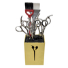 Professional Salon Hairdresser Scissors Holder Hair Scissors Storage Box 6 Scissors Case Holder Salon Shear Holder