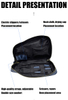 Barber Backpack Hairdressing Supplies Storage Bag Stylist Travel Messenger Scissors Comb Storage Belt Pouch Tools Waist Pack Bag