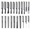 Custom Logo High Quality Black Straight Hair Comb Set