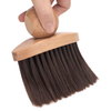 Wood Color Salon Barber Neck Duster Handle Brush Hair Haircut Accessories Barber Tools 