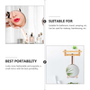 Handheld Lovely Cat Makeup Vanity Mirror With Handle Hand Mirror SPA Salon Compact Mirrors Cosmetic Mirror For Women