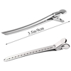 1 Pcs Crocodile Leather Hairpin, Duck Bill Hairpin, Rust-proof Metal Hairpin, With Holes, For Curly Hair Style Partition Clip
