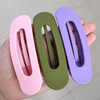 3PCS Korean Large Frosted Hair Clip for Women Large Matte Hairpin Hairgrips Hair Big Clip Bangs Barrettes Girls Hair Accessories