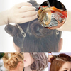 12pcs/Set Salon Hairdressing Cutting Hairpin Holding Hair Styling Clip Flat Duck Mouth Hair Clamps Sectioning Hair Styling Tools