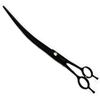 9 Inch Hairdressing Scissors Professional Pet Grooming Curved Downward Scissors Salon Barber Hair Shears for Dogs and Animal