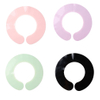 Stylist Cutting Collar Silicone Hair Dyeing Shawl Waterproof Neck Cape Wrap Cover Barber Hairdressing Hair Coloring Accessories