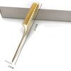 Electroplating Gold Hair Comb Pro Hairdressing Combs Ultra-thin Hair Cutting Dying Hair Brush Barber Tools Salon Accessories