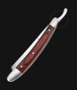 Wooden Handle Manual Shaving Razor Super Sharp Classical Stainless Steel Barber Shaver Hair Knifes