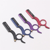Straight Edge Barber Razor Haircut Beard Eyebrow Shaving Tool Manual Depilation Razor Hairdresser Trimming Blades Replaceable
