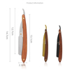 1pcs Professional Classic Straight Edge Barber Razor Salon Quality Cut Throat Shavette Shave