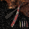 Colourful Professional Manual Shaver Straight Edge Stainless Steel Sharp Barber Razor Folding Shaving Beard Cutter Wholesale