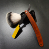 Barber Classic Shaving Razor Blade Holder Men Wooden Handle Straight Edge Barber Razor Holder Folding Shaving Razor