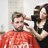 Christmas Haircut Cloth Waterproof Pattern Gown Salon Barber Hairdressing Apron Hairdresser Capes Styling Tools