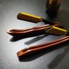 Barber Classic Shaving Razor Blade Holder Men Wooden Handle Straight Edge Barber Razor Holder Folding Shaving Razor Wholesale