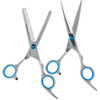 Hairdressing Tools Fashion Portable Scissors Comb Clip Five-piece Easy Storage PU Leather Scissors Storage Bag