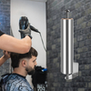 Barbershop Wall-mounted Paper Roll Holder with Stainless Steel Tin Foil Paper Holder