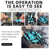 25 PCS/Bag High-quality Hairdressing Colored Clips for Perm Dye Hair Clips for Hairstyle