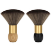 New Product Soft Nylon Hair Dust Brush Neck Face Duster Salon Hair Cut Tools Wooden Handle Neck Duster