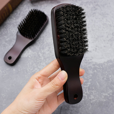 Wooden Handle Beard Brush