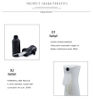High Pressure Reusable Plastic Spray Bottle